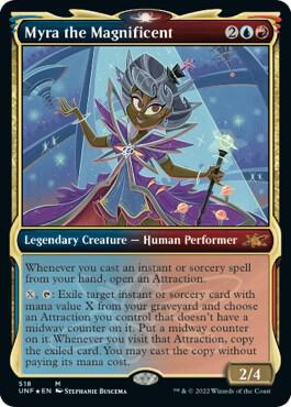 Myra the Magnificent (Showcase) (Galaxy Foil) card image