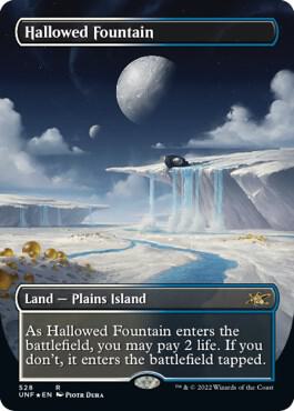 Hallowed Fountain (Borderless) (Galaxy Foil) card image