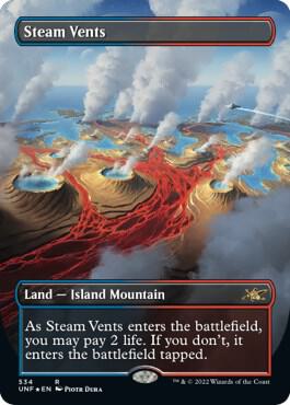 Steam Vents (Borderless) (Galaxy Foil) card image