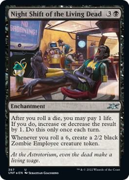 Night Shift of the Living Dead (Galaxy Foil) card image