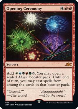 Opening Ceremony (Galaxy Foil) card image