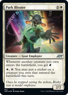 Park Bleater (Galaxy Foil) card image