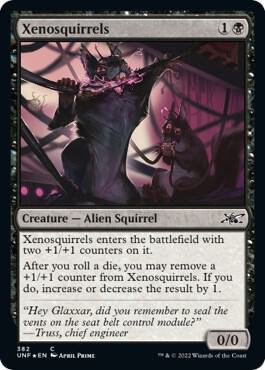 Xenosquirrels (Galaxy Foil) card image