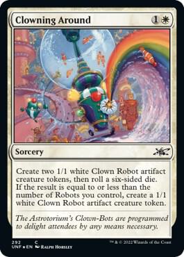 Clowning Around (Galaxy Foil) card image