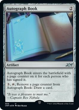 Autograph Book (Galaxy Foil) card image