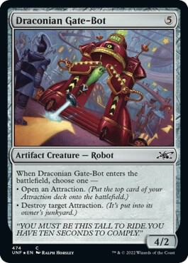 Draconian Gate-Bot (Galaxy Foil) card image