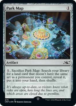 Park Map (Galaxy Foil) card image