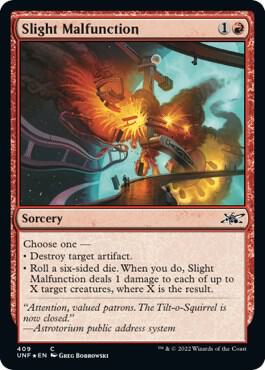 Slight Malfunction (Galaxy Foil) card image