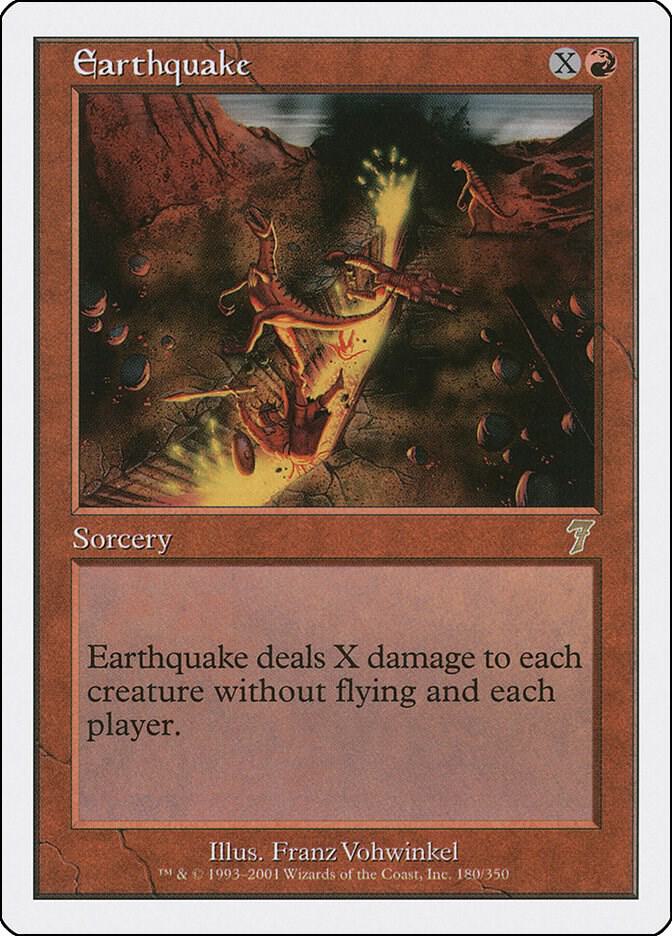 Earthquake card image