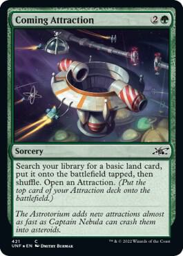 Coming Attraction (Galaxy Foil) card image
