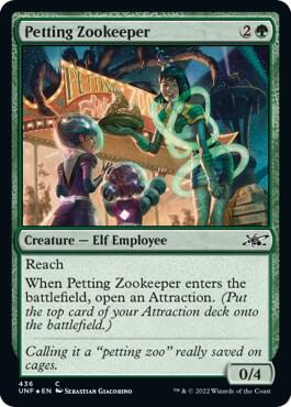 Petting Zookeeper (Galaxy Foil) card image
