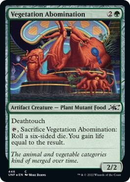 Vegetation Abomination (Galaxy Foil) card image