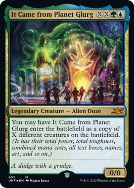 It Came from Planet Glurg (Galaxy Foil) card image