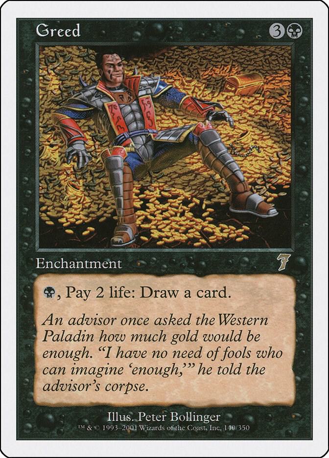 Greed card image