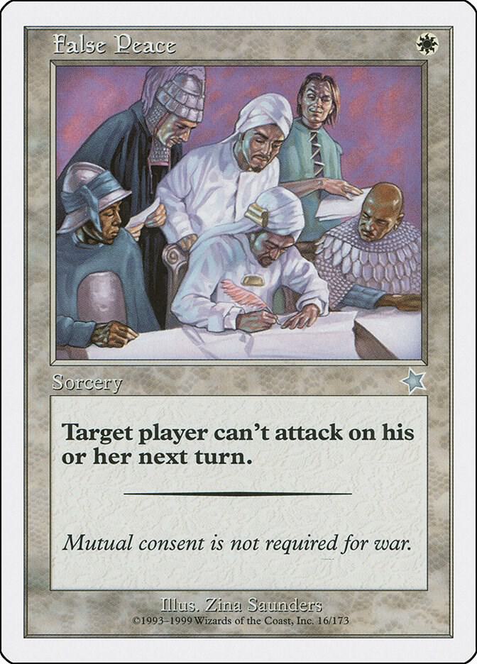 False Peace card image