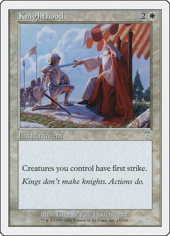 Knighthood card image