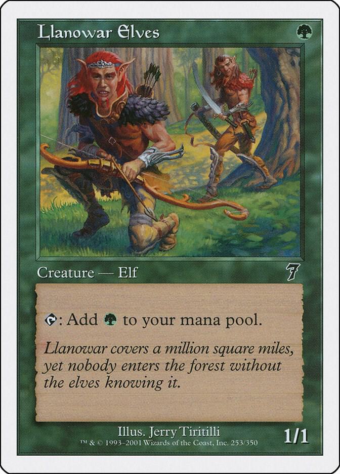 Llanowar Elves card image