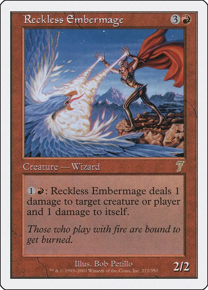 Reckless Embermage card image