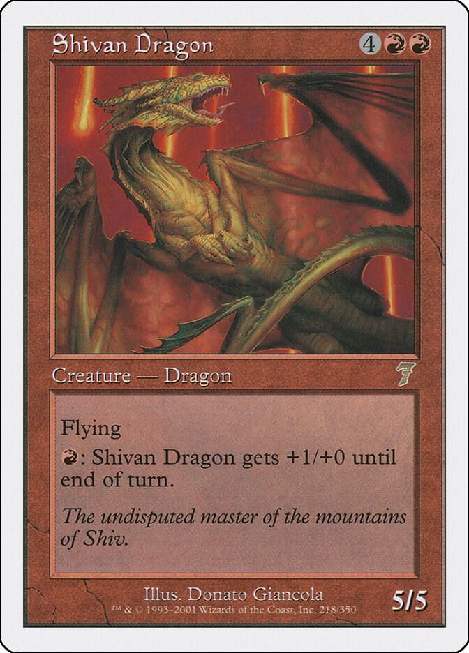 Shivan Dragon card image