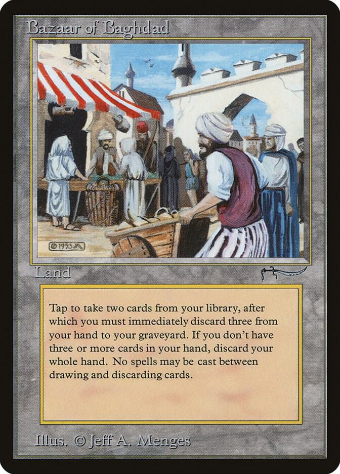 Bazaar of Baghdad card image