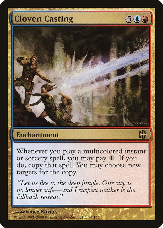Cloven Casting card image