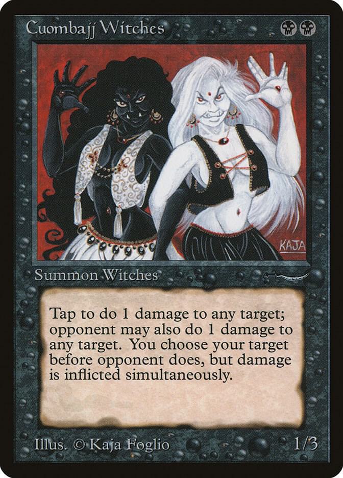 Cuombajj Witches card image
