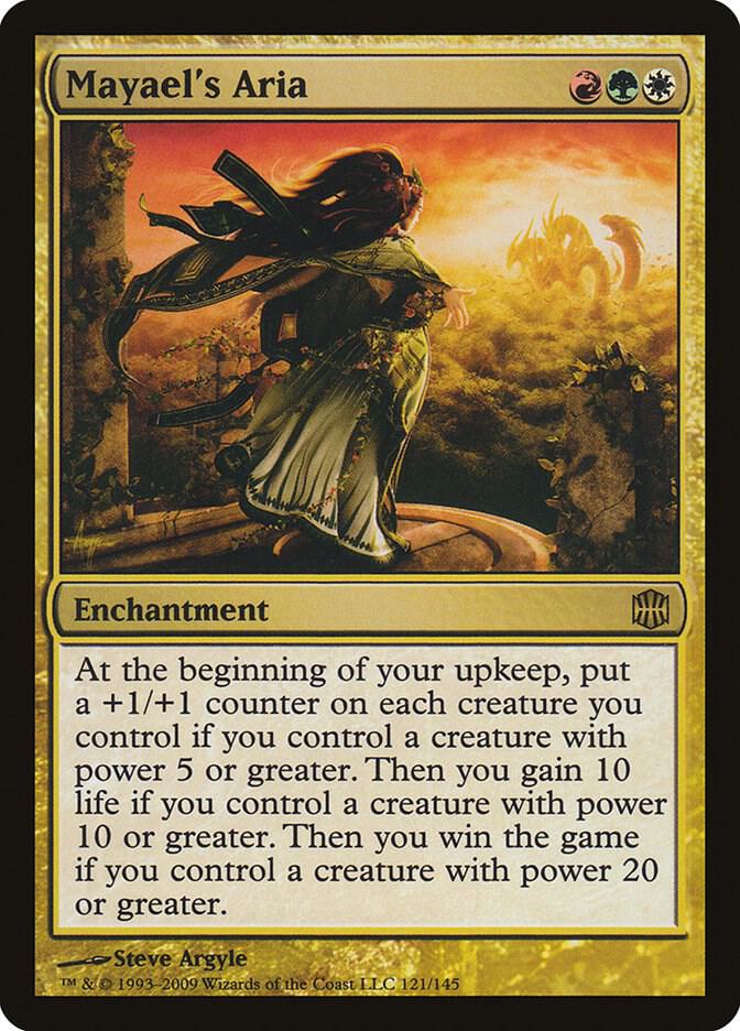 Mayael's Aria card image