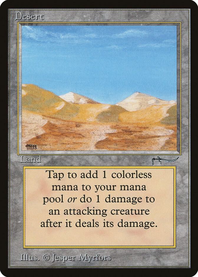 Desert card image