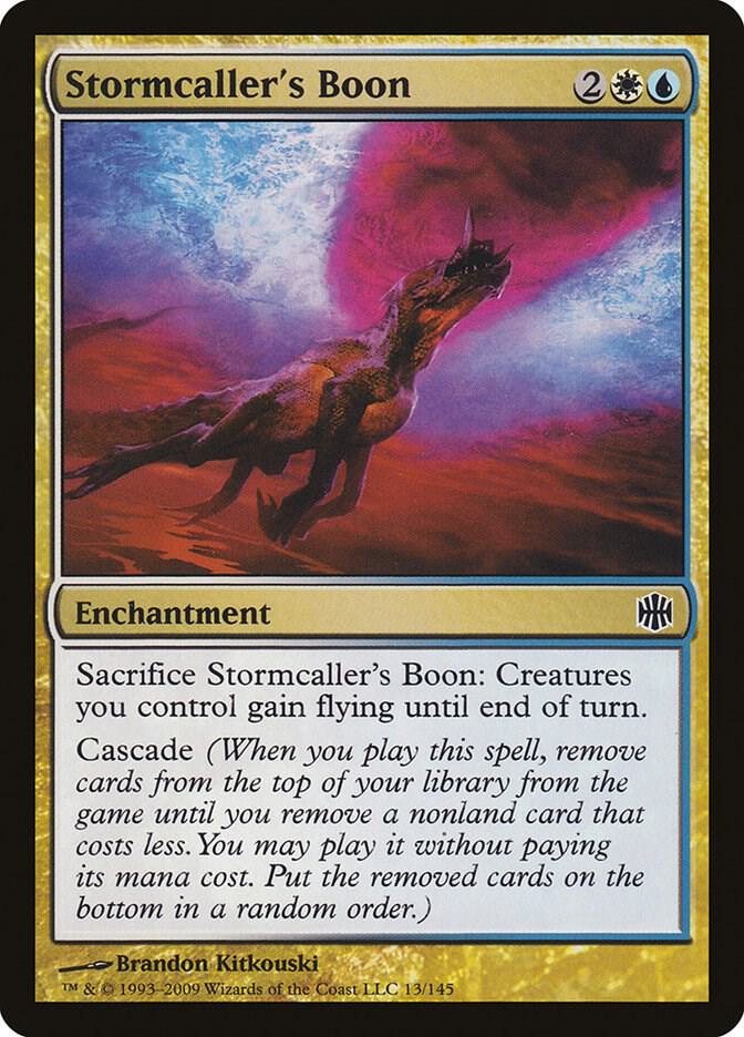 Stormcaller's Boon card image