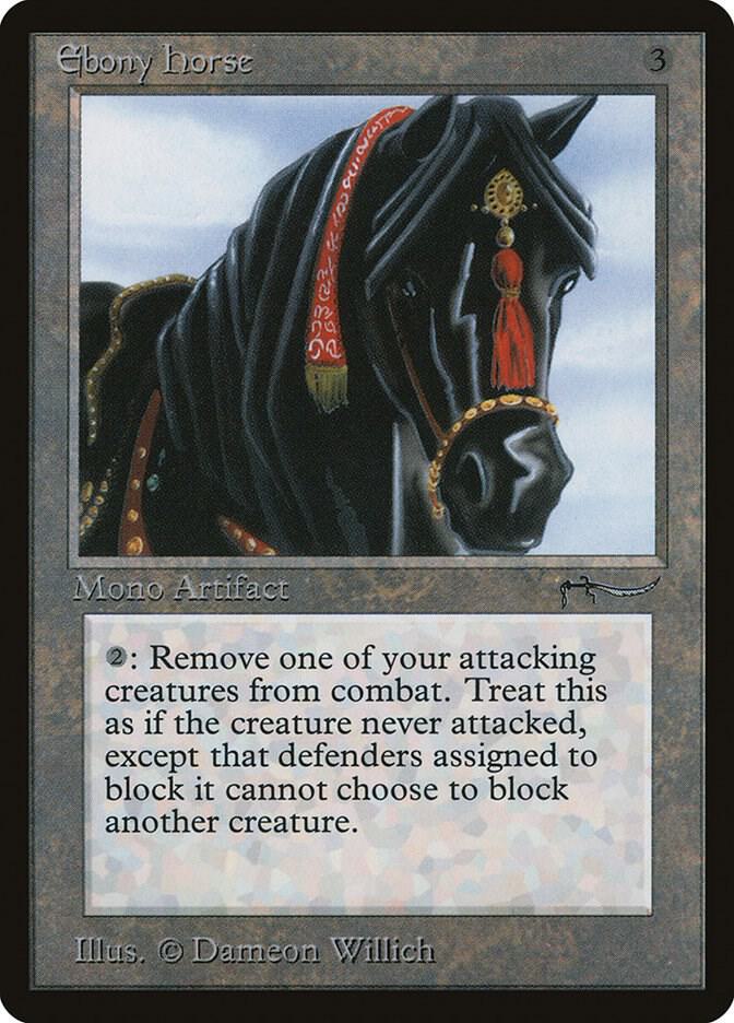 Ebony Horse card image