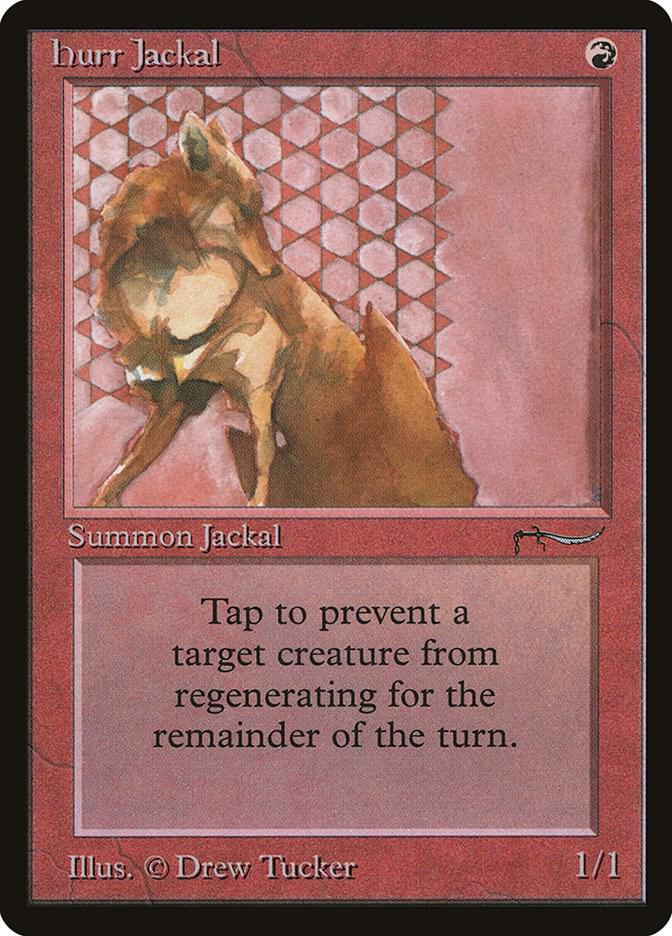 Hurr Jackal card image