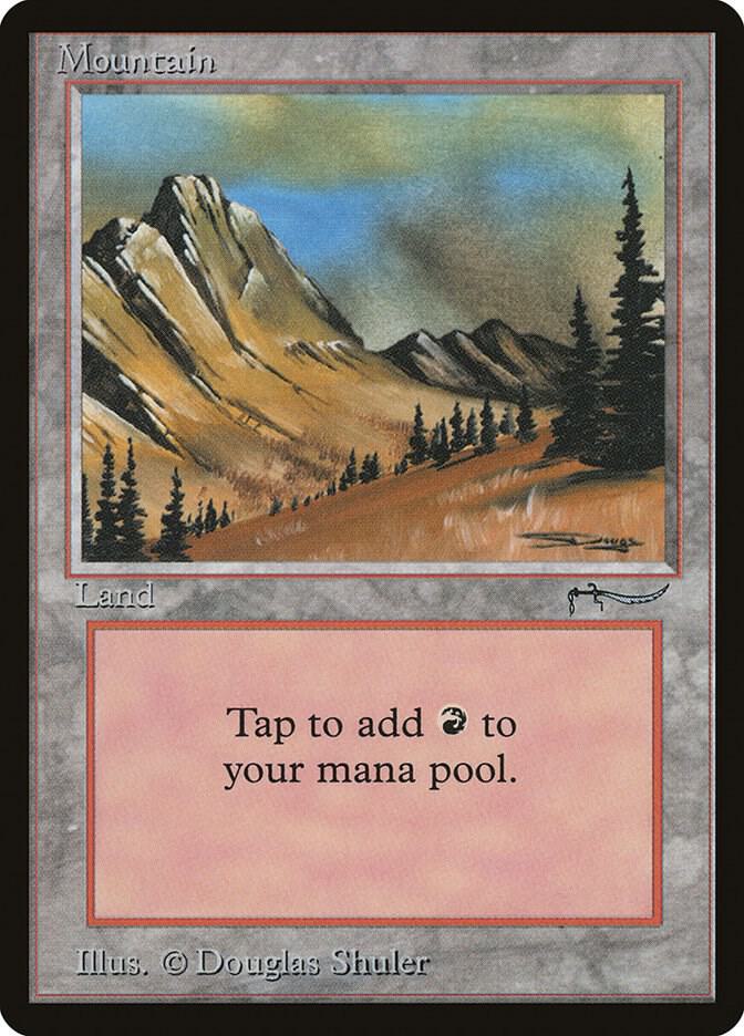 Mountain (Arabian Nights) card image