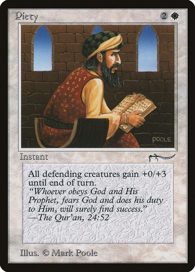 Piety card image
