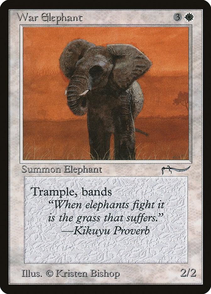War Elephant card image