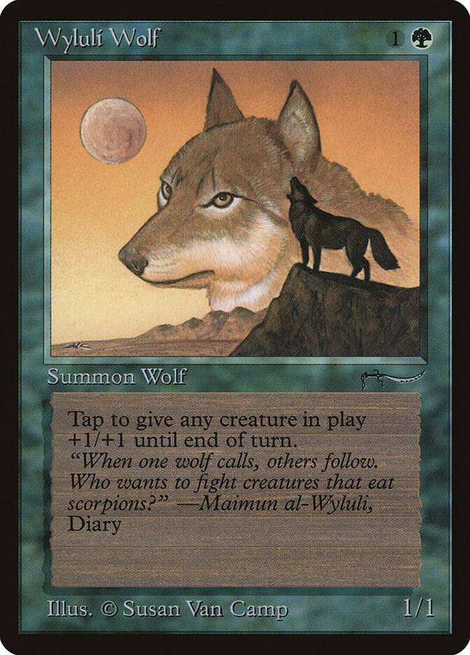 Wyluli Wolf card image