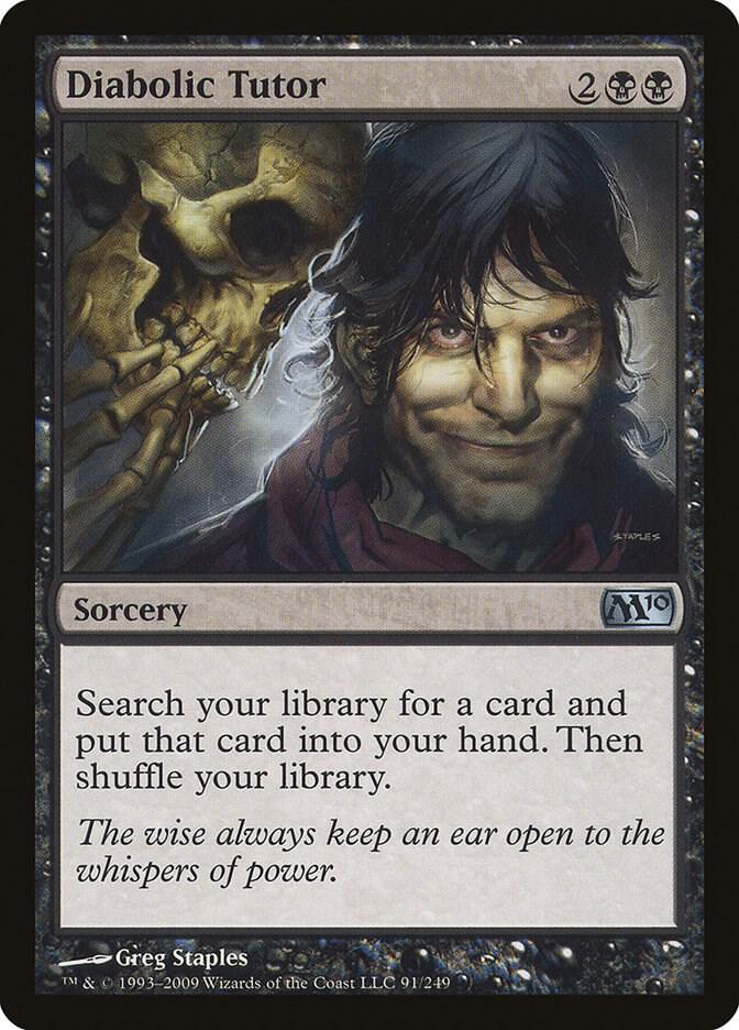 Diabolic Tutor card image