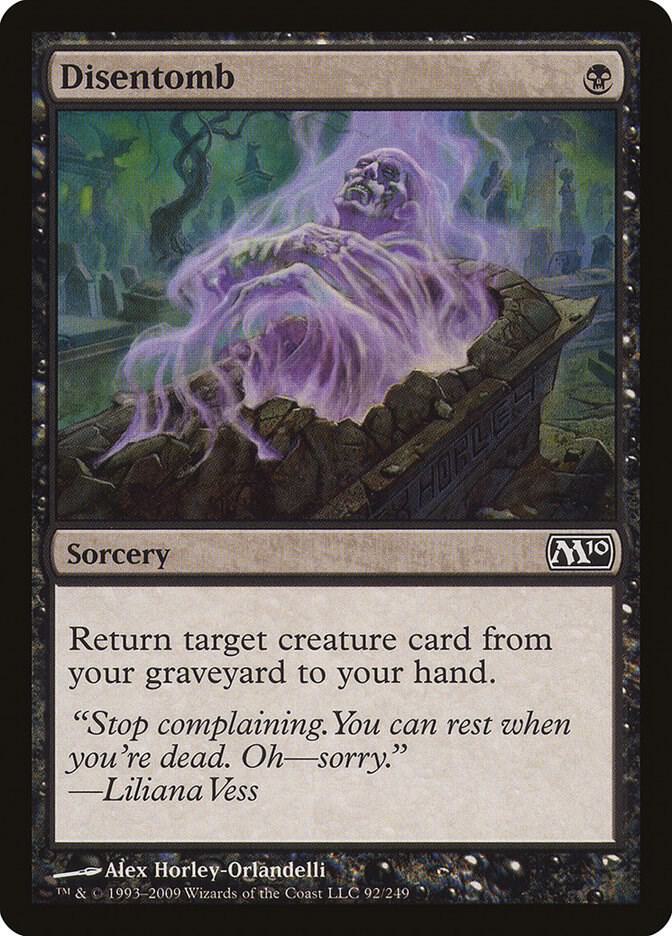 Disentomb card image