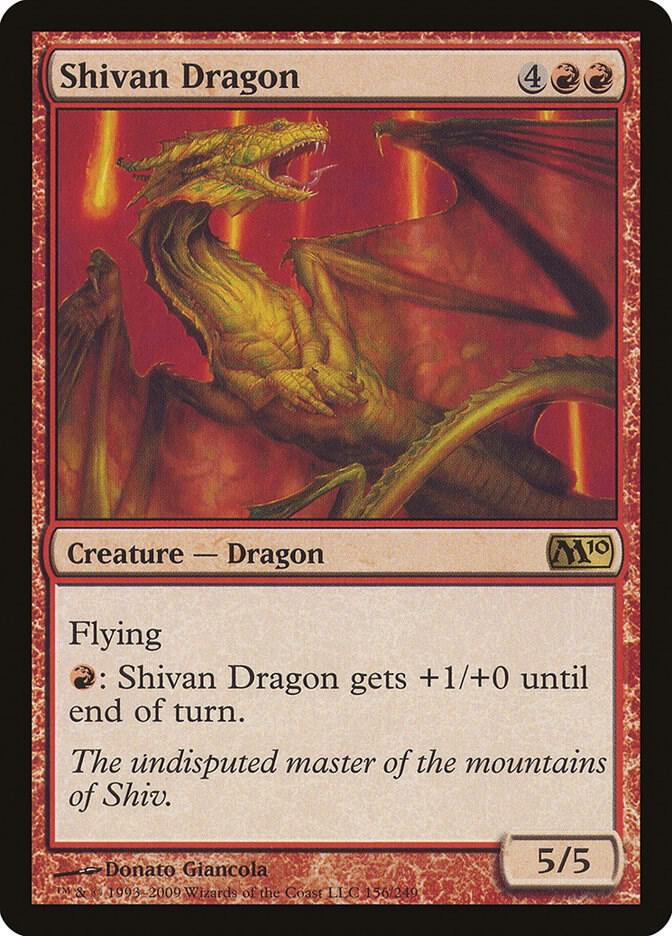 Shivan Dragon card image