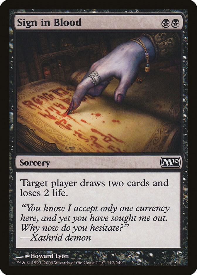 Sign in Blood card image