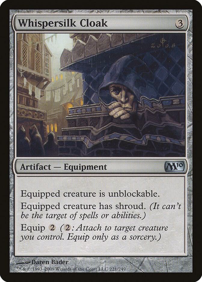 Whispersilk Cloak card image