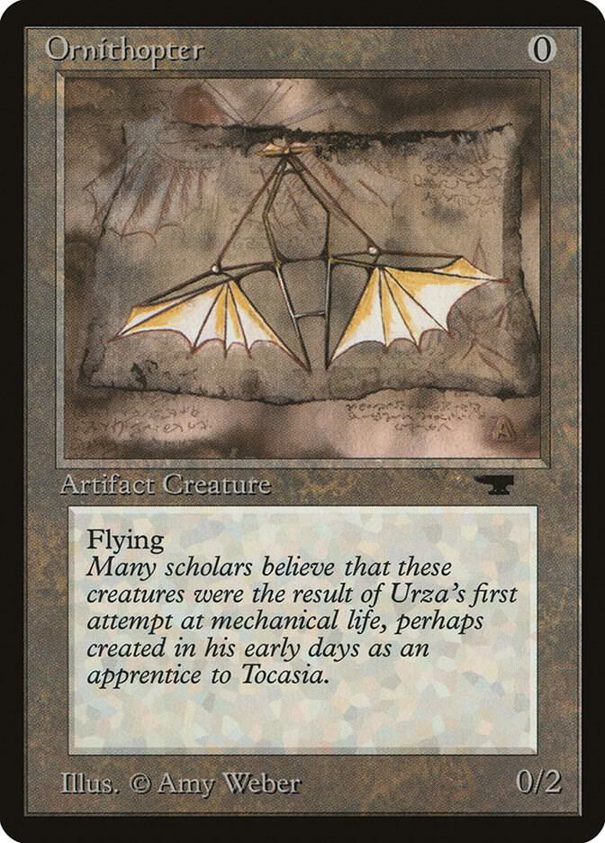 Ornithopter card image