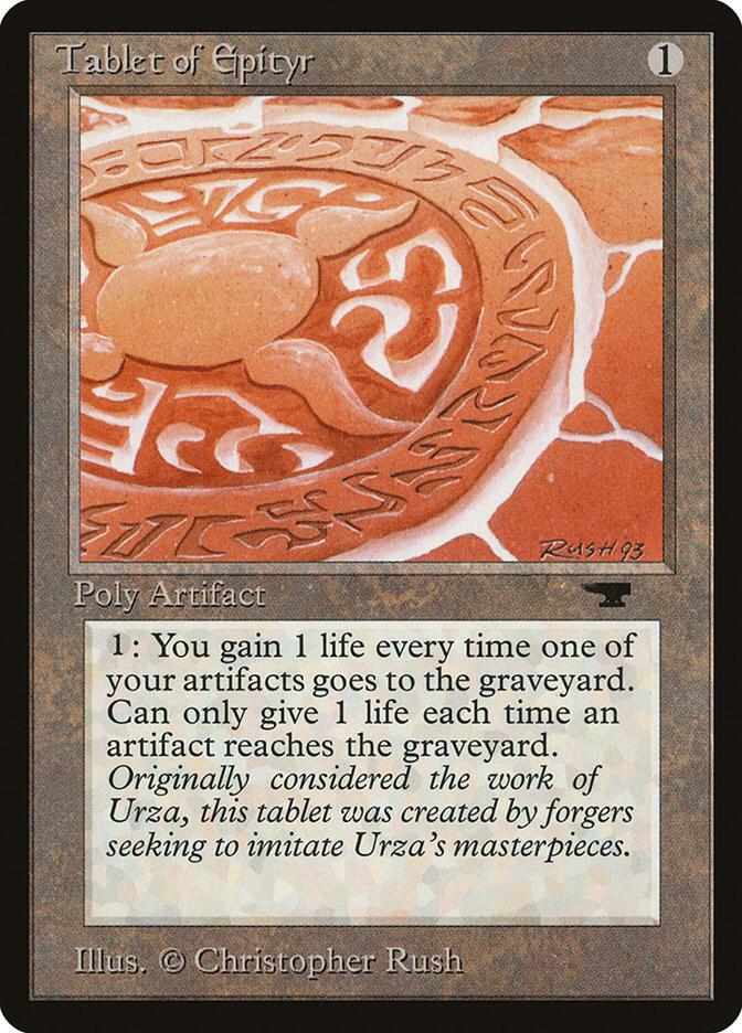 Tablet of Epityr card image