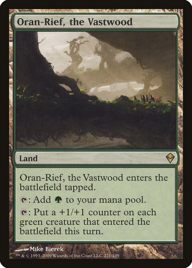 Oran-Rief, the Vastwood card image