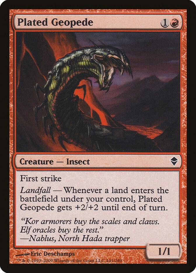 Plated Geopede card image