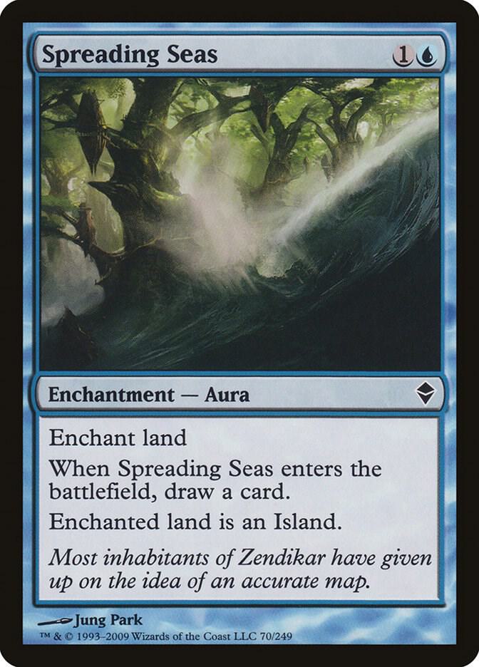 Spreading Seas card image