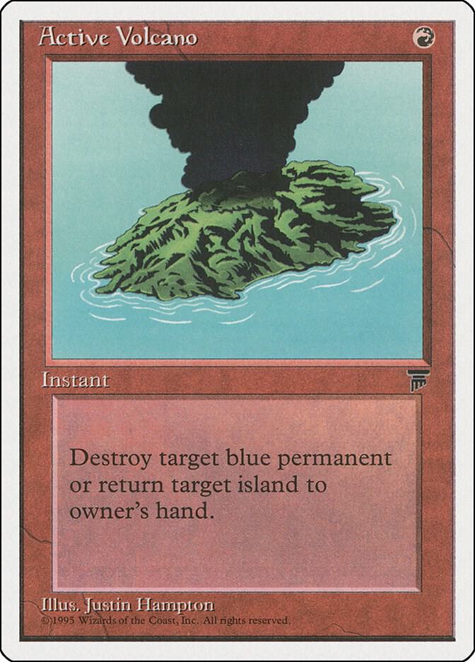 Active Volcano card image