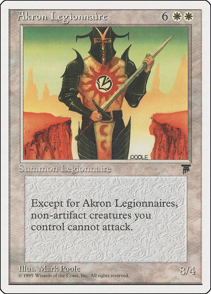 Akron Legionnaire card image