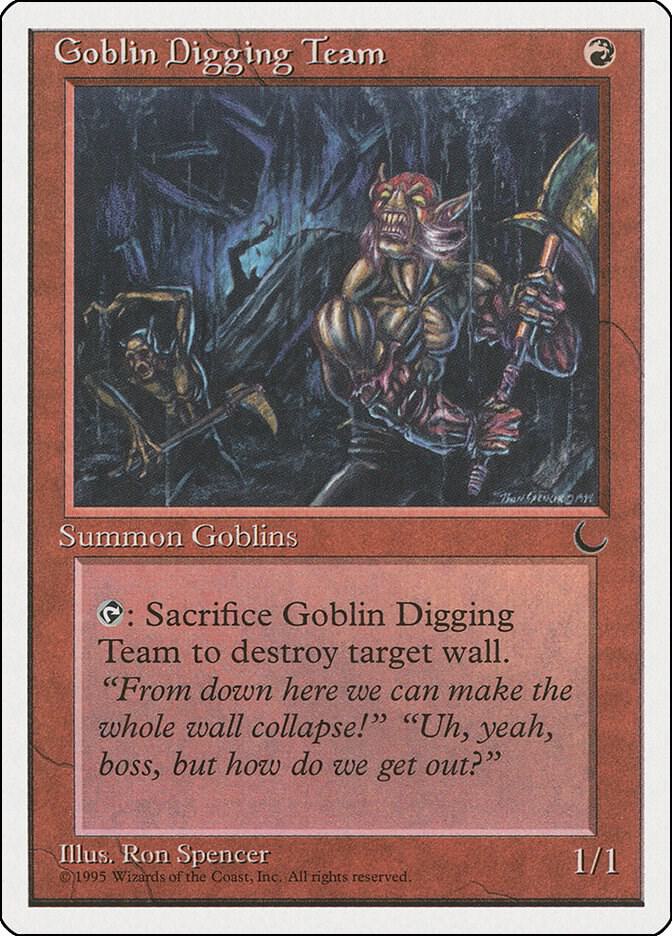 Goblin Digging Team card image