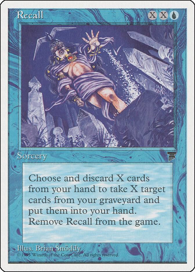 Recall card image