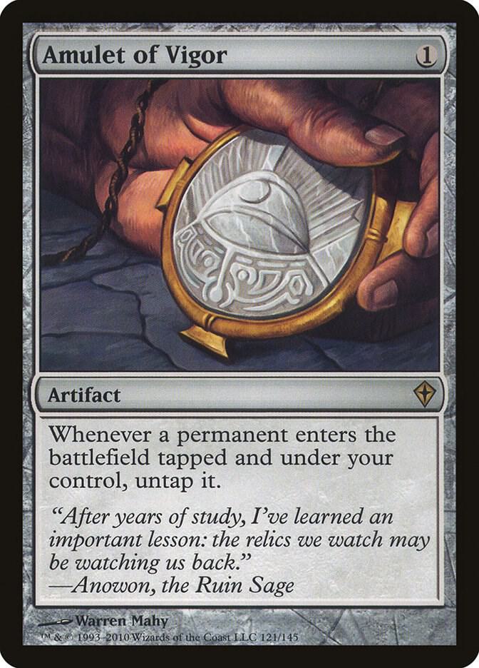 Amulet of Vigor card image